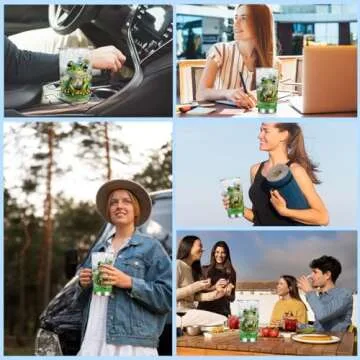 Inspirational Gifts for Women Tumbler, Positive Frog Gifts, Frog Stuff for Women Girls Sister Birthday Christmas, Coffee Mug Stainless Steel Vacuum Insulated Double Wall Travel Cup with Lid, 20oz