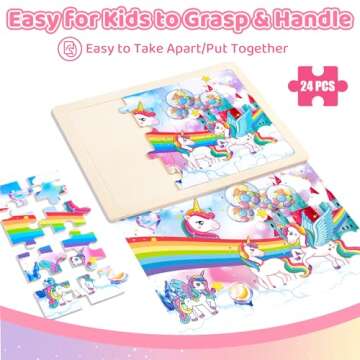 Engaging Wooden Puzzles for Kids Ages 3-6 - Fun & Educational