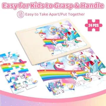 Engaging Wooden Puzzles for Kids Ages 3-6 - Fun & Educational