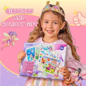 Engaging Wooden Puzzles for Kids Ages 3-6 - Fun & Educational