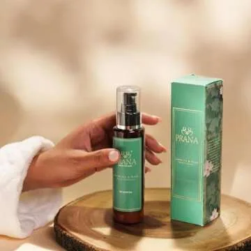 PRANA Rose & Jasmine Facial Cleaner - Natural Facewash with Oils