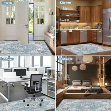 Durable Office Chair Mat with Anti-Slip Design and Style