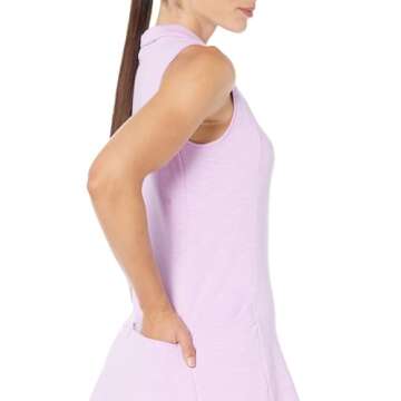 Stylish adidas Women's Sleeveless Dress in Bliss Lilac