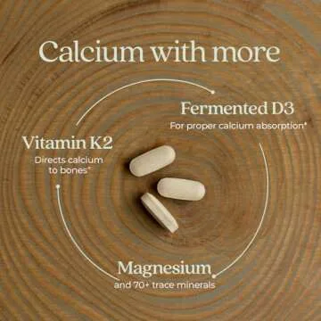 New Chapter Organic Calcium Supplement for Bone Health