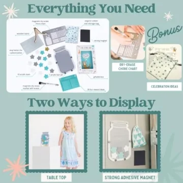 The Star Jar: Reward Chart for Kids' Behavior and Chores