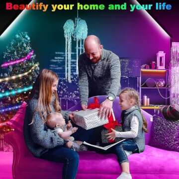 smareal Led Lights for Bedroom 100ft (2 Rolls of 50ft),Led Lights Color Changing Led Strip Lights with App Control, Led Light Strips for Room, Kitchen, Home Decoration