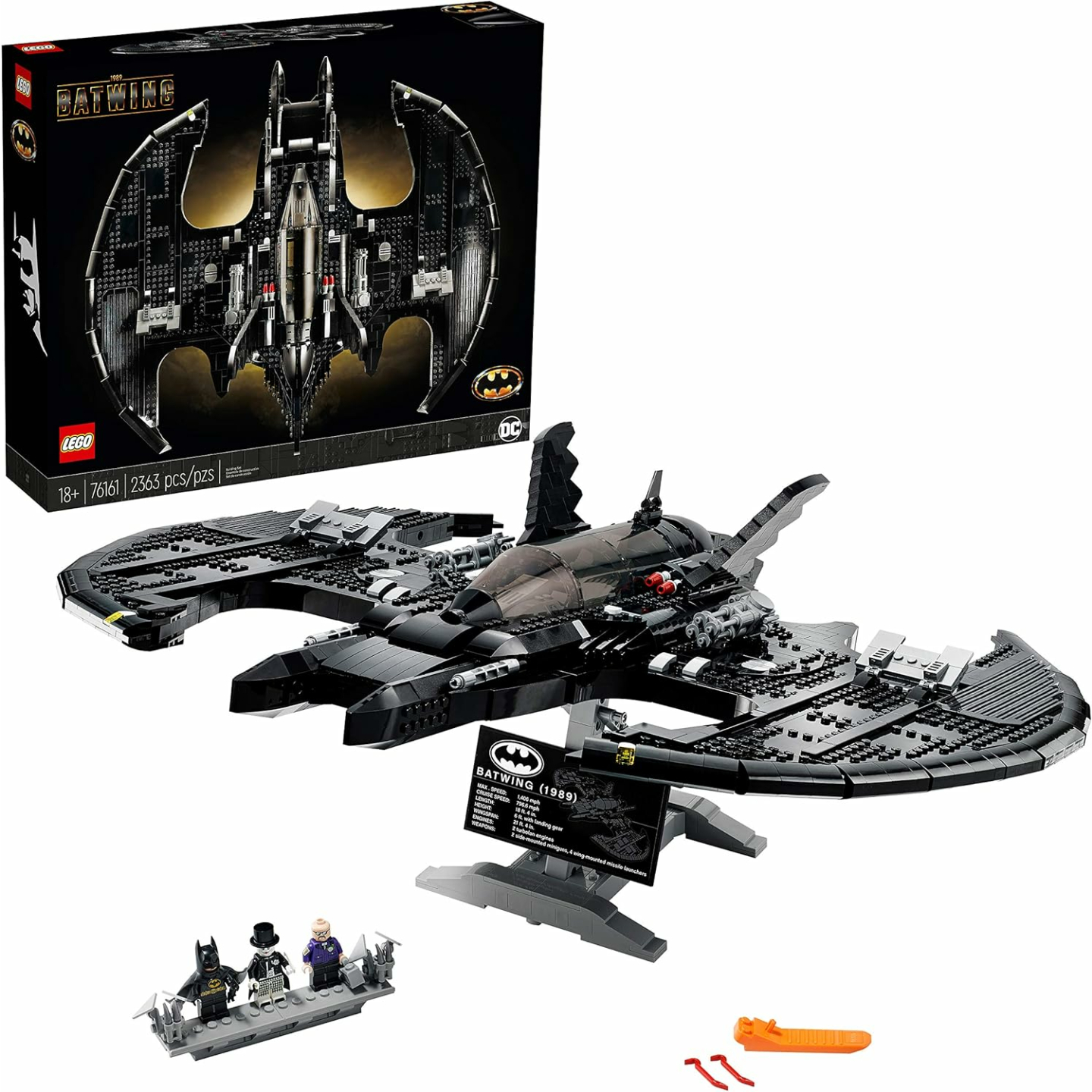LEGO 1989 Batwing Set 76161 - Build Your Hero!