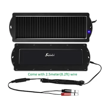 Sunway Solar Car Battery Charger for Vehicle Maintenance