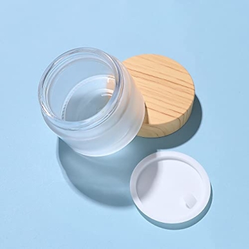 Leakproof Small Glass Cosmetic Jars - 10ML, 8 Pack