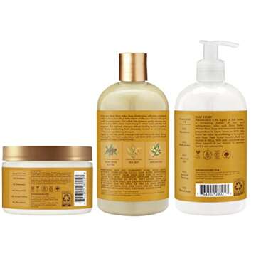 SheaMoisture Deep Moisturizing Hair Care For Curly, Dry and Damaged Hair Raw Shea Butter Sulfate Fre...