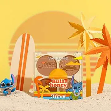 Disney Lilo And Stitch Highlighter Palette for Radiant Glow