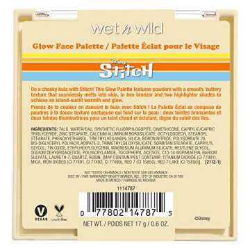 Disney Lilo And Stitch Highlighter Palette for Radiant Glow