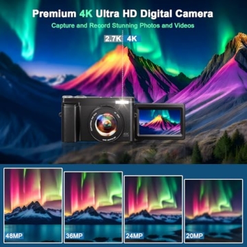 4K Digital Camera for Stunning Photography