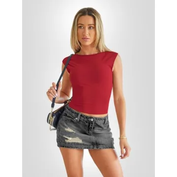 Stylish EFAN Backless Tops for Women - Summer Fashion 2024