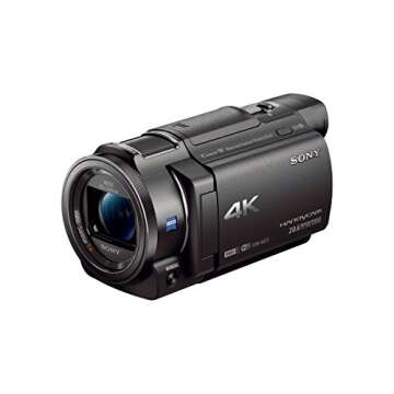 Sony 4K HD Video Recording FDRAX33 Handycam Camcorder (Renewed)