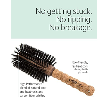 Ibiza Hair Round Brush for Effortless Styling and Shine