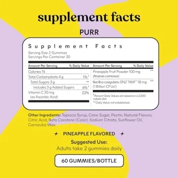 Lemme Purr Gummies for Women's Vaginal Health & Wellness