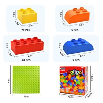 Building Blocks Set for Toddlers - 150 Pieces Creative Fun
