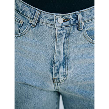 Asvivid Womens Flare Jeans - Stylish Casual Comfort