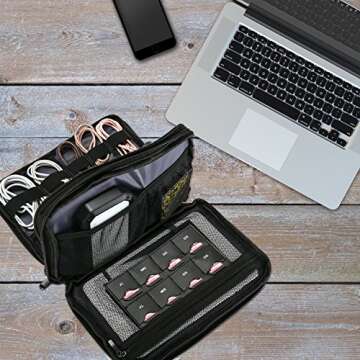 ProCase Travel Gadget Organizer for Tech Accessories
