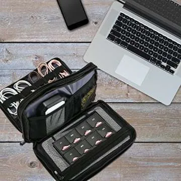 ProCase Travel Gadget Organizer for Tech Accessories