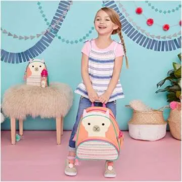Skip Hop Llama Toddler Backpack for Preschool Age