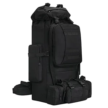 King'sGuard 100L Tactical Hiking Backpack - Military Daypack for Adventurers