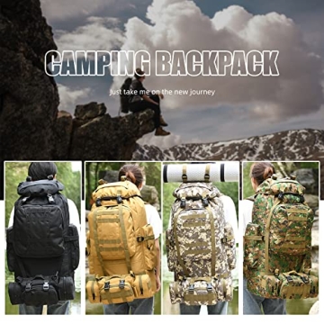 King'sGuard 100L Military Hiking Backpack - Versatile & Durable