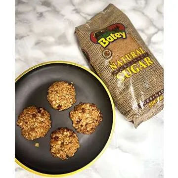 Batey Sugar Natural Turbinado Sugar 2 lb for Baking