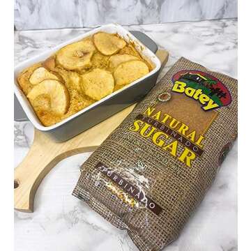 Batey Sugar Natural Turbinado Sugar 2 lb for Baking