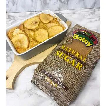 Batey Sugar Natural Turbinado Sugar 2 lb for Baking