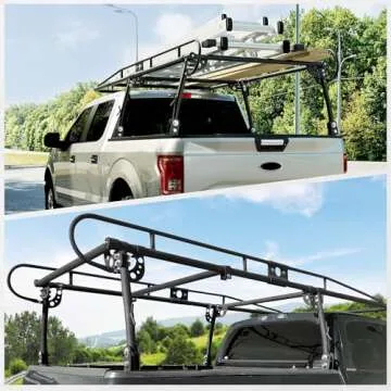 ECOTRIC Adjustable Truck Bed Rack for Heavy Loads
