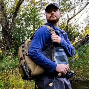 Piscifun Fishing Tackle Backpack - Organize Your Fishing Gear Comfortably