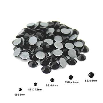Dowarm Hotfix Rhinestones for Sparkling Crafts and Decoration