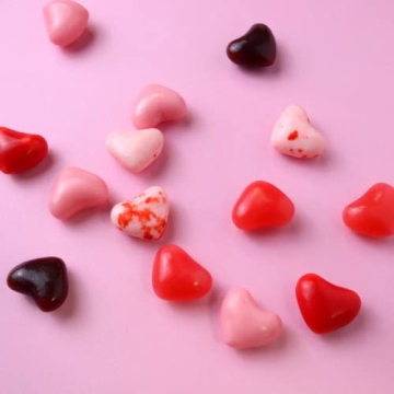 Cherry Lovers Jelly Beans - Heart-Shaped Chewy Treats