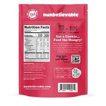 Nunbelievable Pecan Sandy+Snickerdoodle Keto Cookies