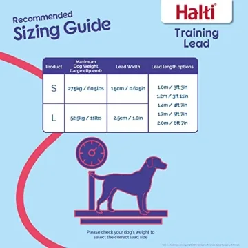 HALTI Headcollar & Training Leash Combo for Easy Walking