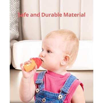 JoyCat Ice Cream Preschool Learning Activities Counting and Color Sorting Set Stacking Toys for Kids 3-5, Fine Motor Skills Toys with Safety Durability, Math Learning Resources for Toddlers 65PCS