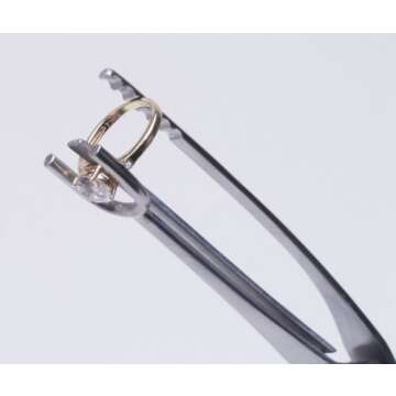 Jewelry Soldering Tweezers Half-Shank & Head-Shank Rings & Settings 2 PC Set S.S.