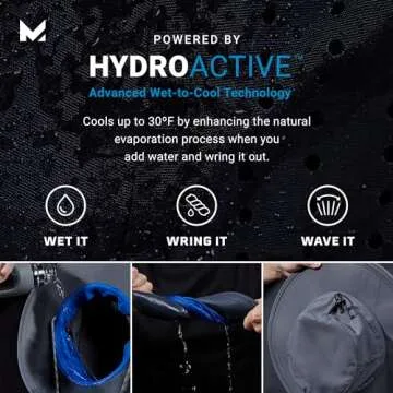 MISSION Cooling Bucket Hat, Navy - Unisex Wide-Brim Hat for Men & Women - Lightweight, Foldable & Durable - Cools Up to 2 Hours - UPF 50 Sun Protection - Machine Washable