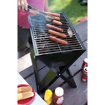 PICNIC TIME Buffalo Bills X-Grill Portable BBQ for Tailgating