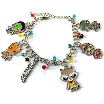 Galaxy Charm Bracelet - Guardians Christmas Jewelry Merchandise Gifts for Women