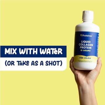 Proteinex Medical Grade Liquid Hydrolyzed Protein Max Strength - Supports Wound Healing and Doctor Recommended- No Carbs, Zero Sugars & Ready to Drink Liquid Protein (Natural Pina Colada, 30 Fl Oz)