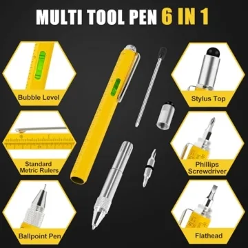 FUAOIS Multitool Pen – Perfect Gift for Men and Dads