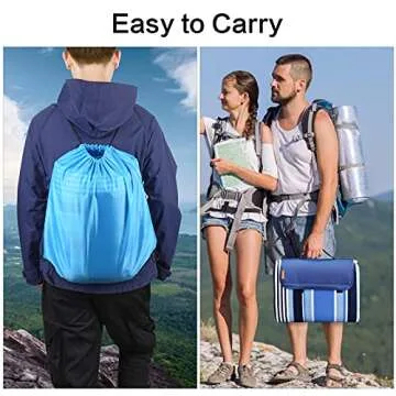 Extra Large Waterproof Picnic Blanket for Beach and Camping