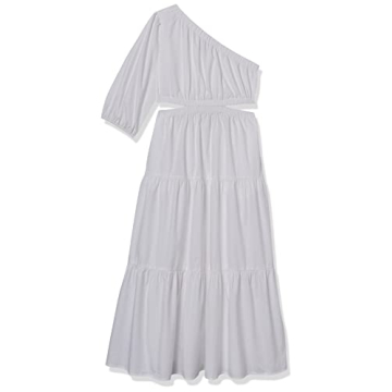 Stylish One Shoulder Cut-Out Midi Dress by The Drop