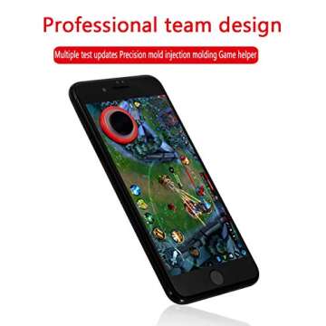 Vakili Mobile Phone Game Joystick Game Control Touch Screen Joypad Game Controller for iPad iPhone A...