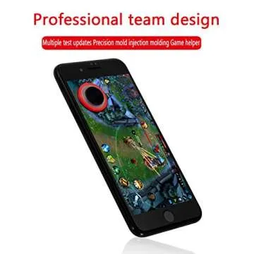 Vakili Mobile Phone Game Joystick Game Control Touch Screen Joypad Game Controller for iPad iPhone A...