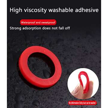 Vakili Mobile Phone Game Joystick Game Control Touch Screen Joypad Game Controller for iPad iPhone Android Mobile Tablet Smart Phone Joystick Touch Screen Joypad Tablet Funny Game Controller 2PACK