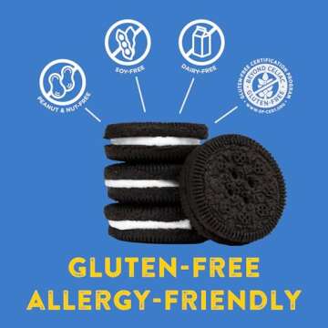 Kinnikinnick - KinniTOOS Chocolate Sandwich Cream Cookies - Gluten Free and Allergy Friendly, Vegan ...